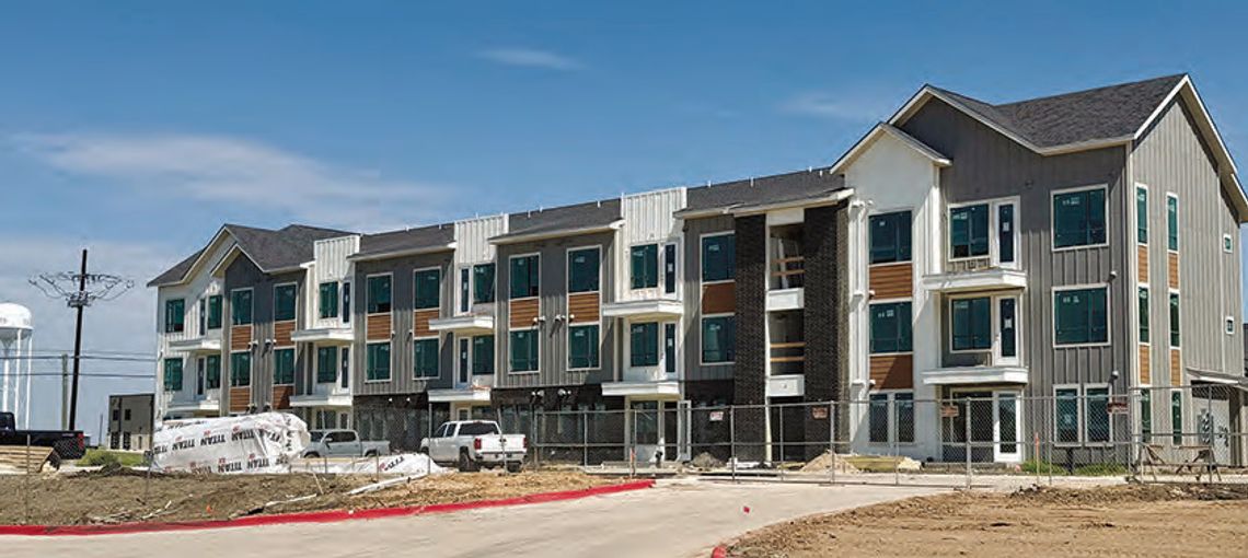 Multifamily housing projects progressing Multifamily housing projects progressing
