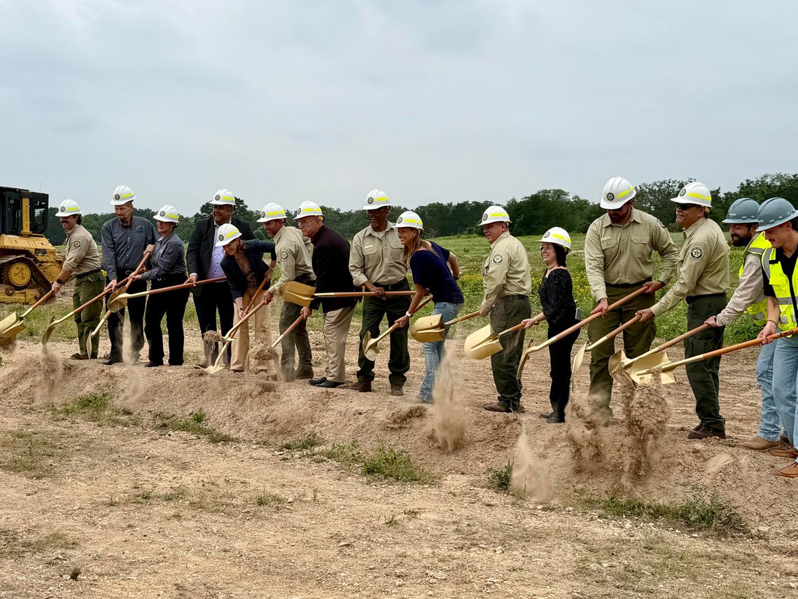 New Texas A&M Forest Service facility breaks ground