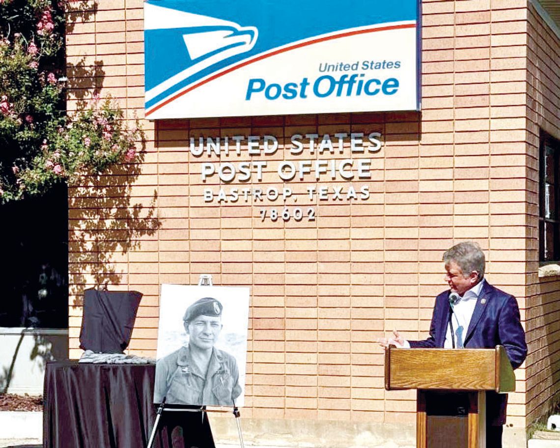 Rep. McCaul renames post office for local legend