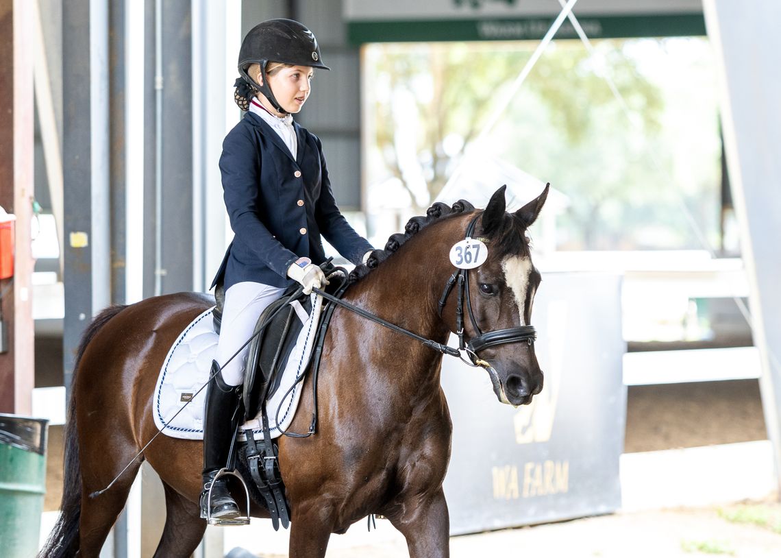 Teen rider makes national dressage cut