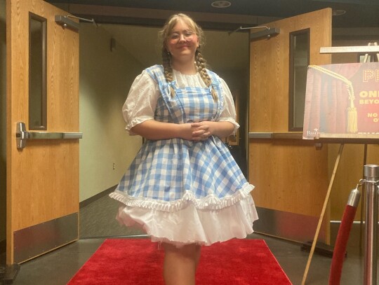 Aimee Lewey transforms into Dorothy – the famous protagonist from The Wizard of Oz. Photos courtesy of Tyrone D. Smith