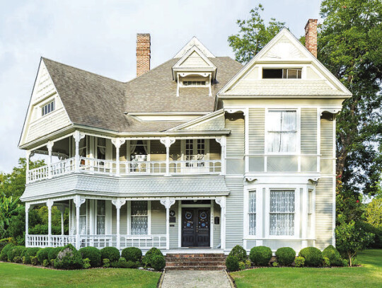 Built in 1888, the B. D. Orgain House is one of the four homes featured in the Lost Pines Holiday Home Tour. Photo courtesy Brett Blackmon